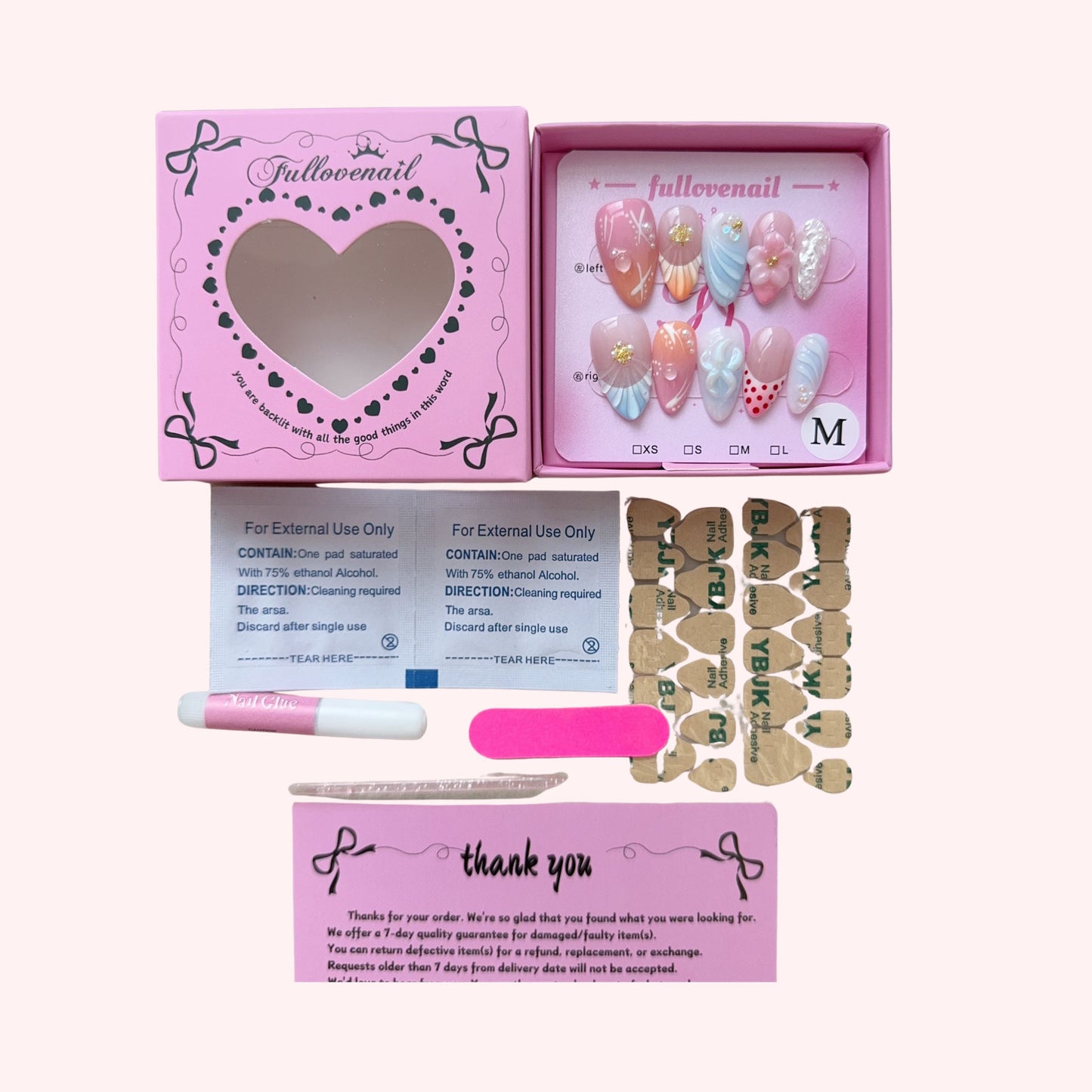 Stiletto Chrome mental heart