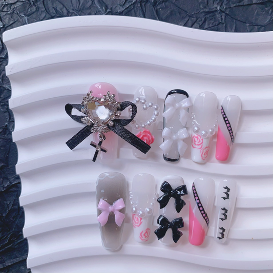 Long Coffin Bow Nail