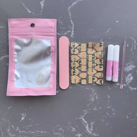 Press  on nail application kit