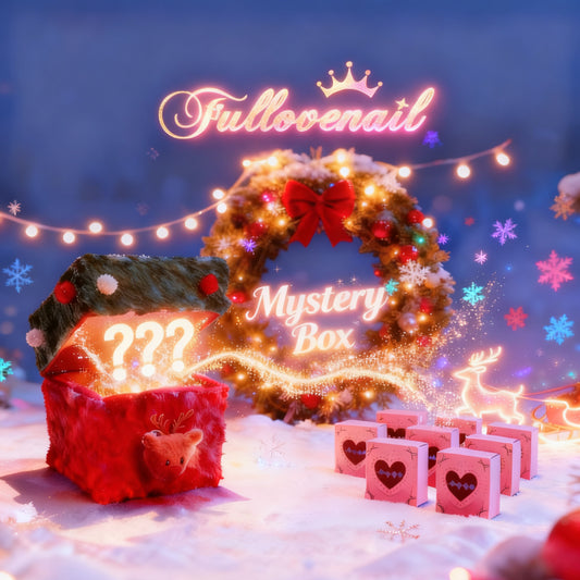 Christmas Gift Box Blind Mystery Nail Set