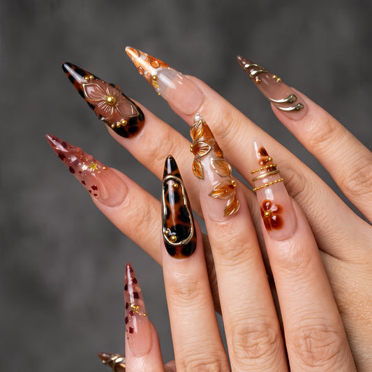 Wild Amber Petals