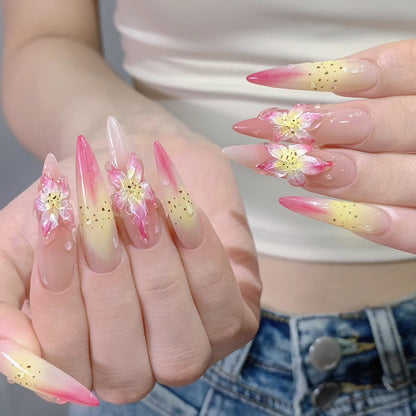 Summer Lily Ice Flower