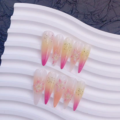 Summer Lily Ice Flower