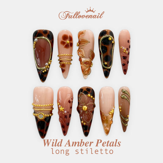 Wild Amber Petals