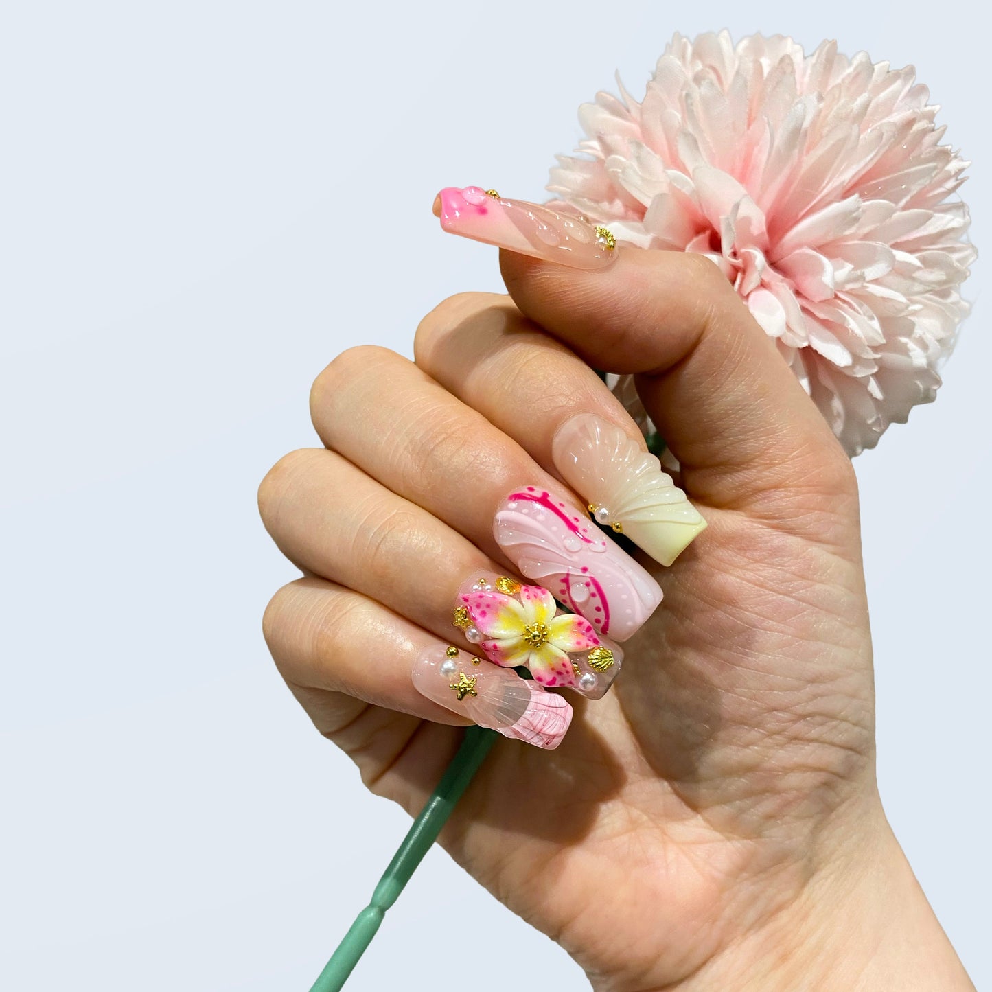 Pastel Petal Charm
