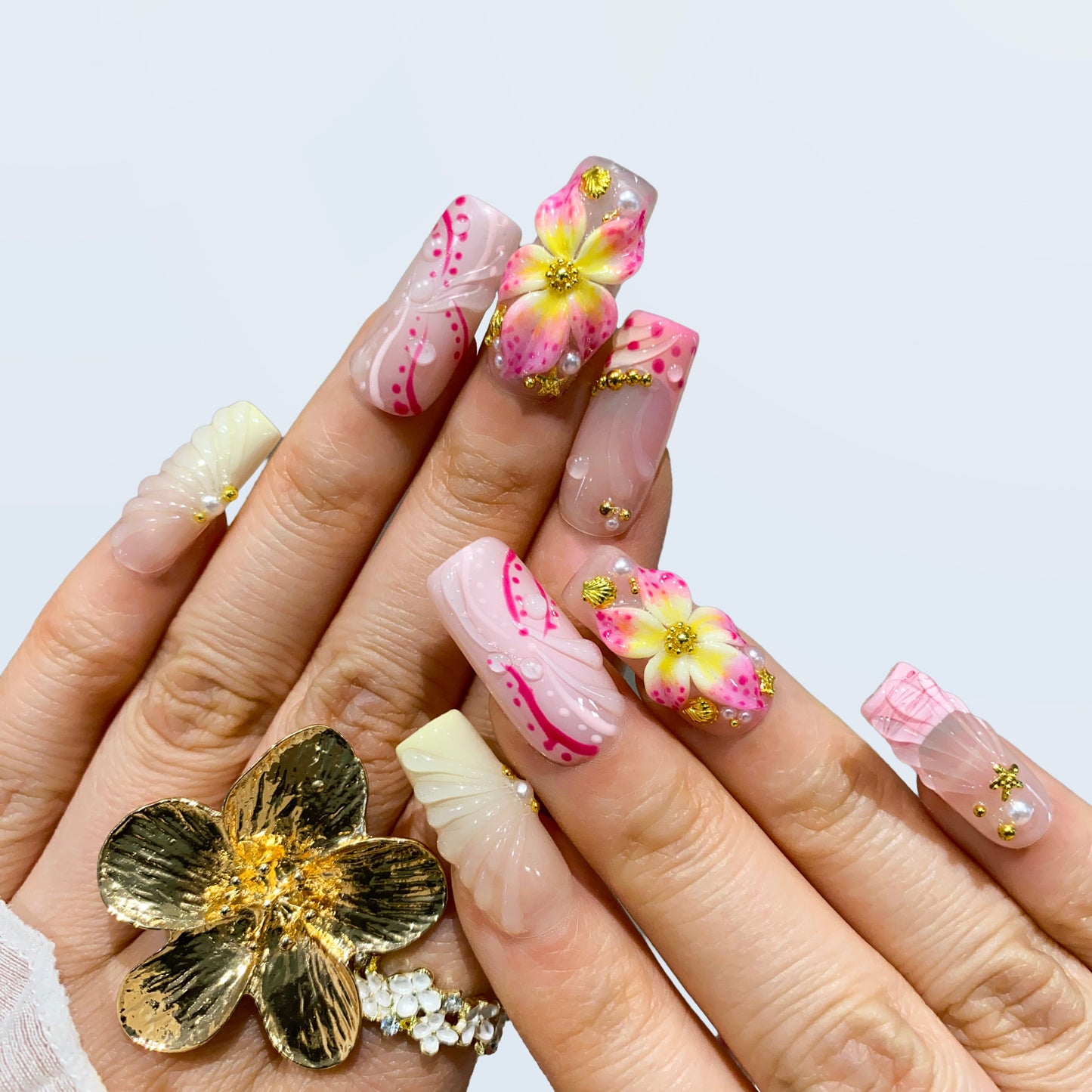 Pastel Petal Charm