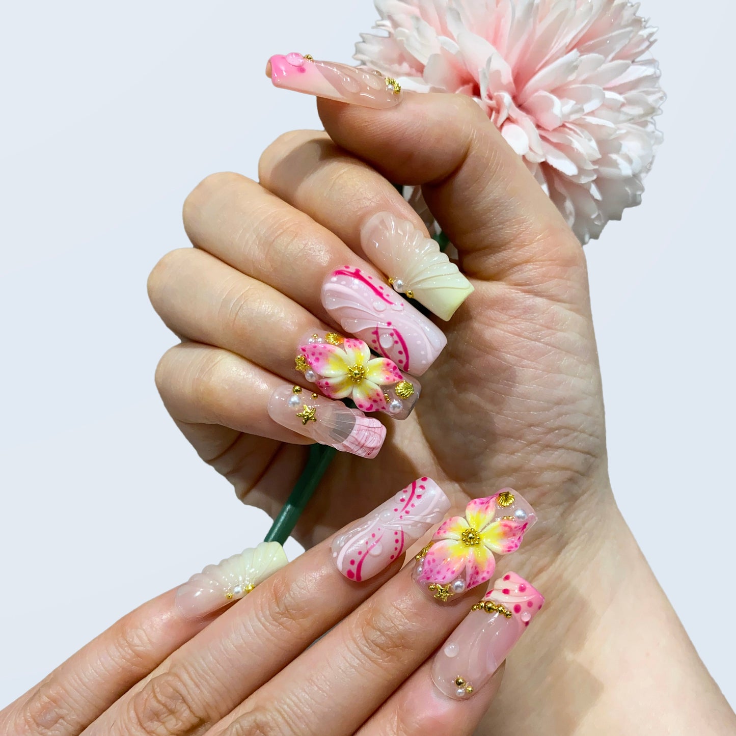 Pastel Petal Charm