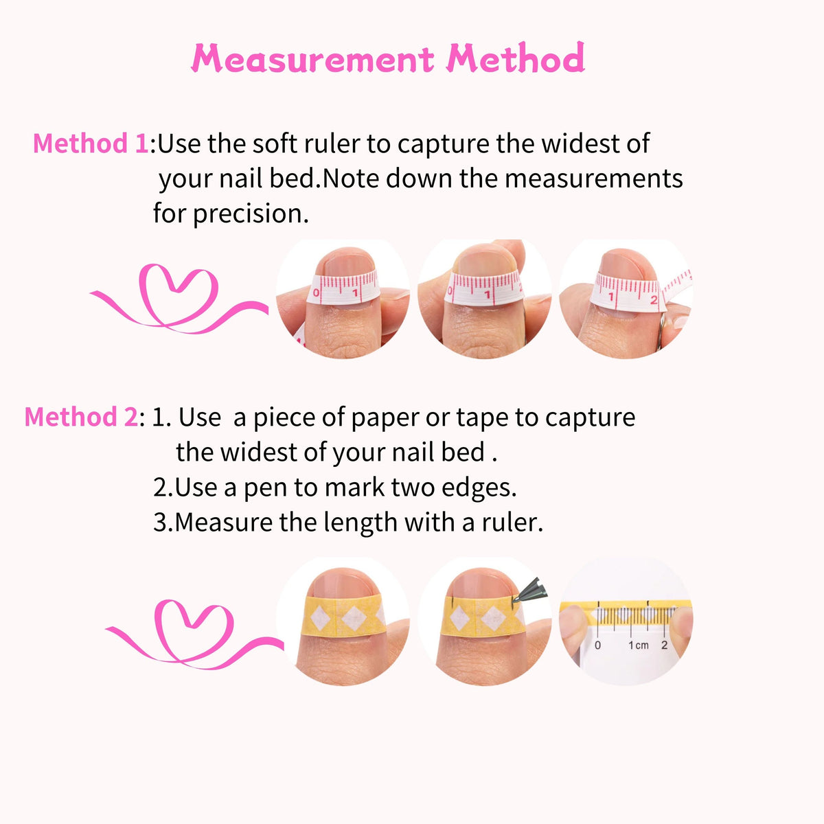 How to Measure Your Natural Nails for Custom Fit Press-On Nails Guide | Fullovenail